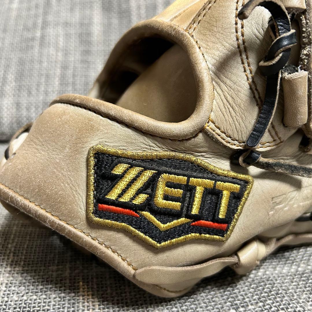 ZETT 軟式用グローブ ベージュ 源田モデル 内野用