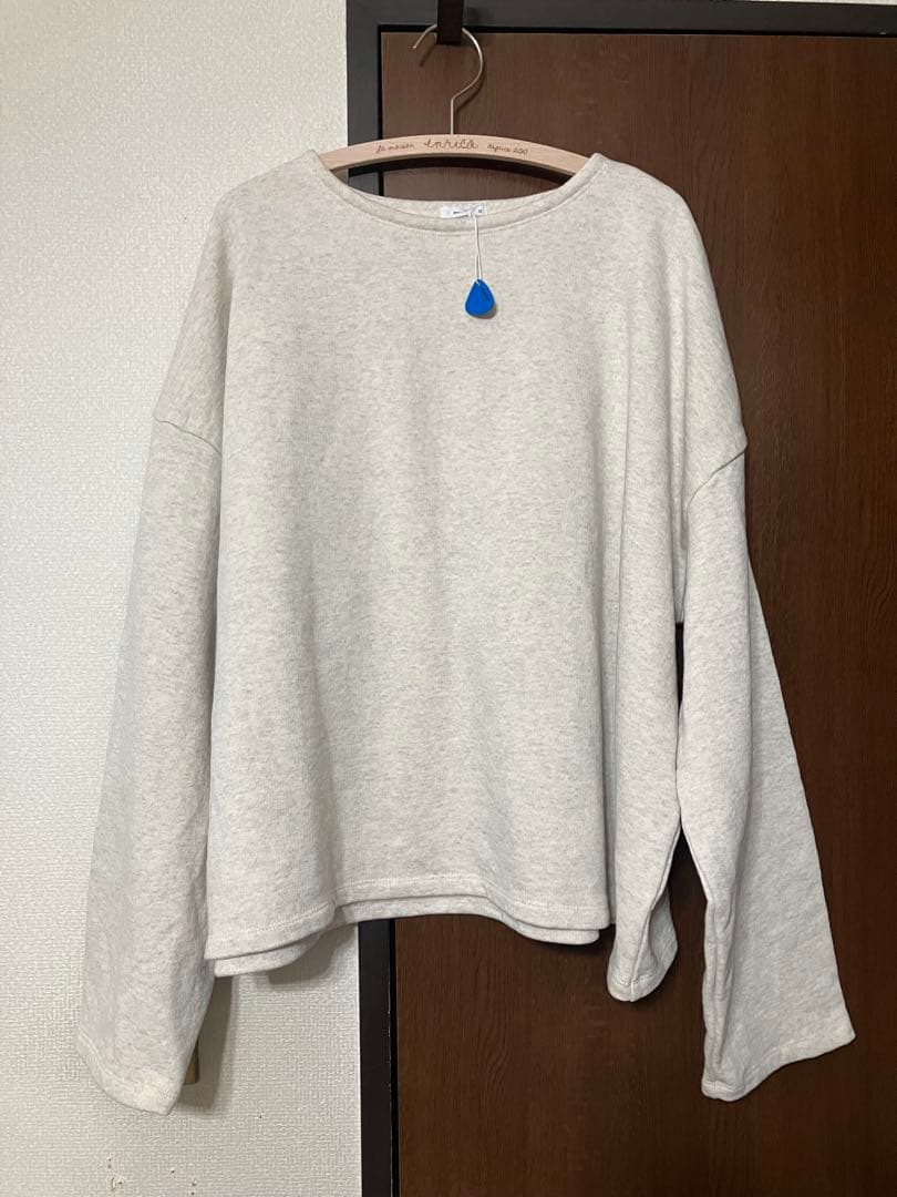 【chiBomam☆プロフ必読】新品maillot ボートネックトレーナー