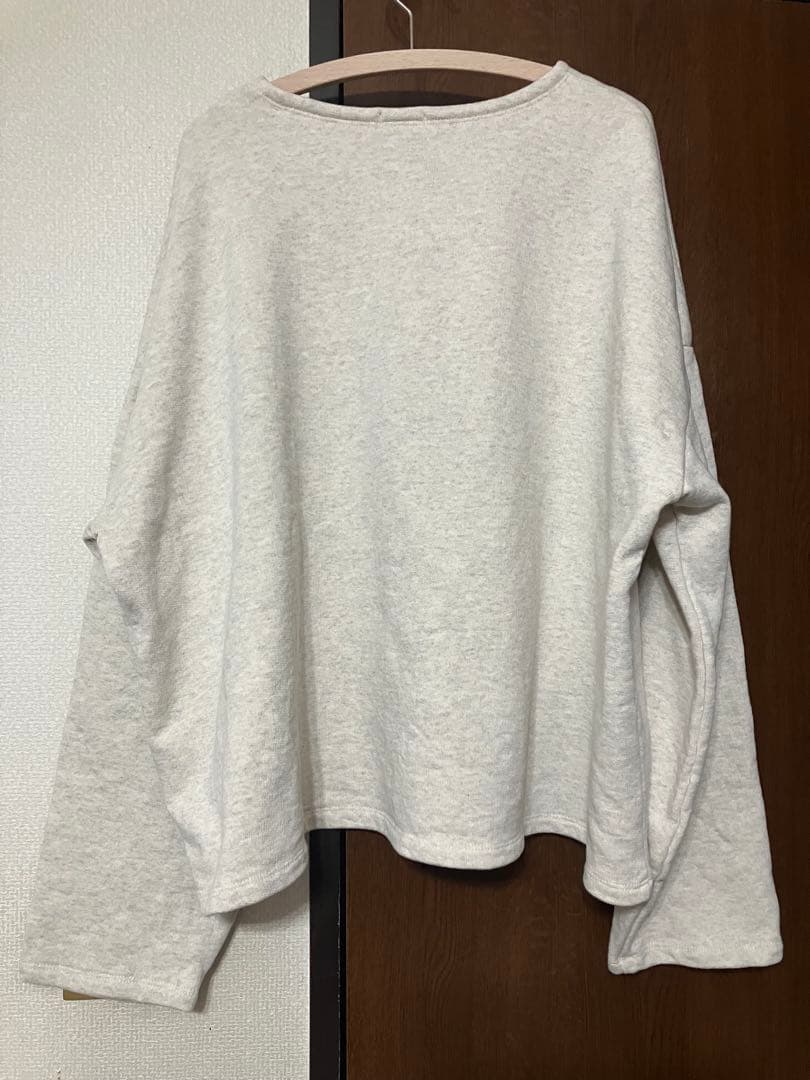 【chiBomam☆プロフ必読】新品maillot ボートネックトレーナー