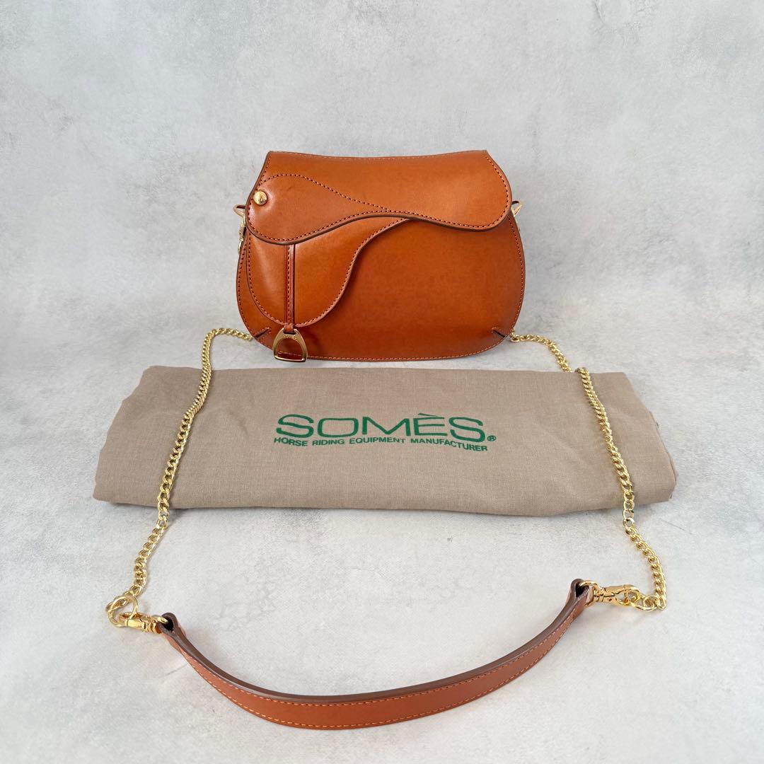 SOMES ソメスサドル　ドレッサージュ　ミニバッグ　ショルダーバッグ