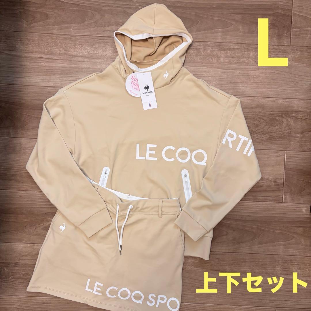 【ルコック/lecoqsportifgolf】吸汗ストレッチ フーディー L
