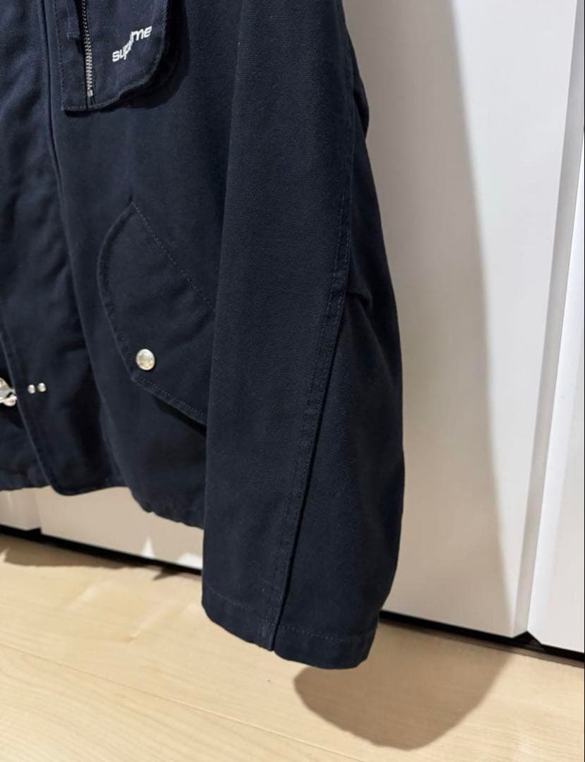 ジャケット・アウター Supreme Canvas Clip Jacket Black