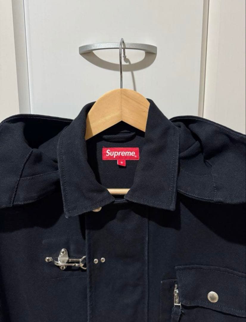 ジャケット・アウター Supreme Canvas Clip Jacket Black
