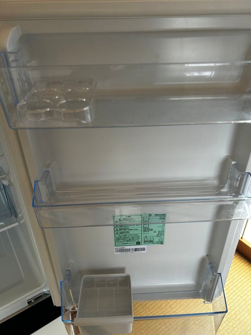 Hisense 162L 2ドア冷蔵庫 HR-D16F 引取り値引きあり