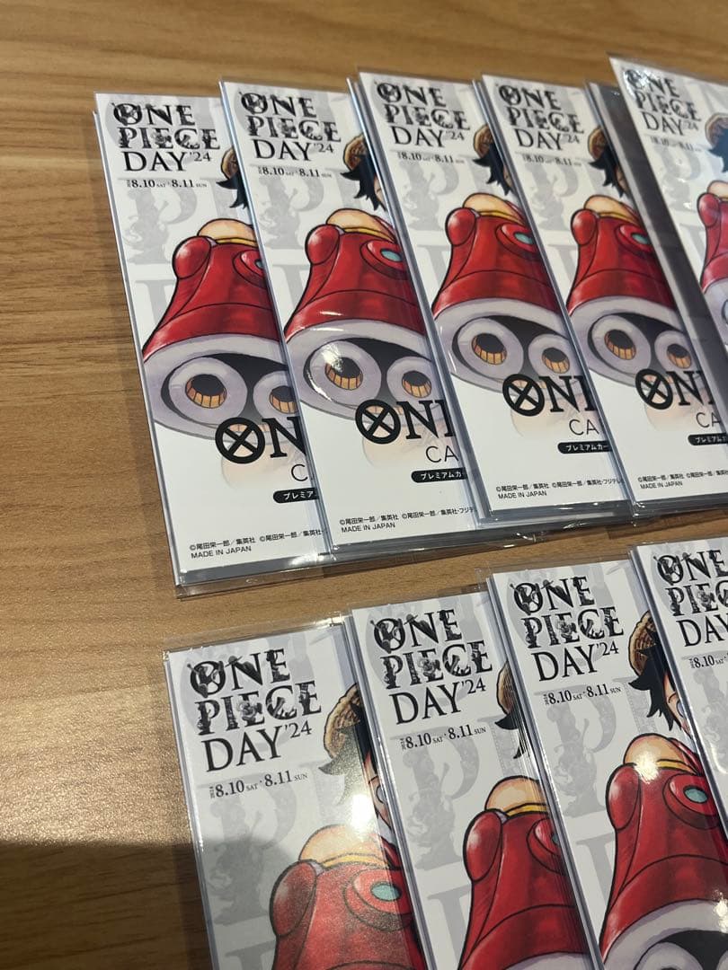 ワンピ　プレミアムカードコレクション　ONE PIECE DAY'24 10個