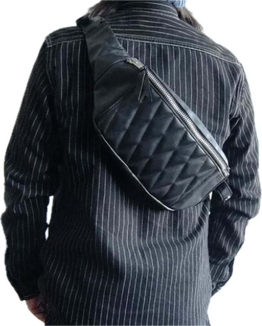 Schott(ショット) 牛革 ウエストバッグ ワンショルダーバッグ