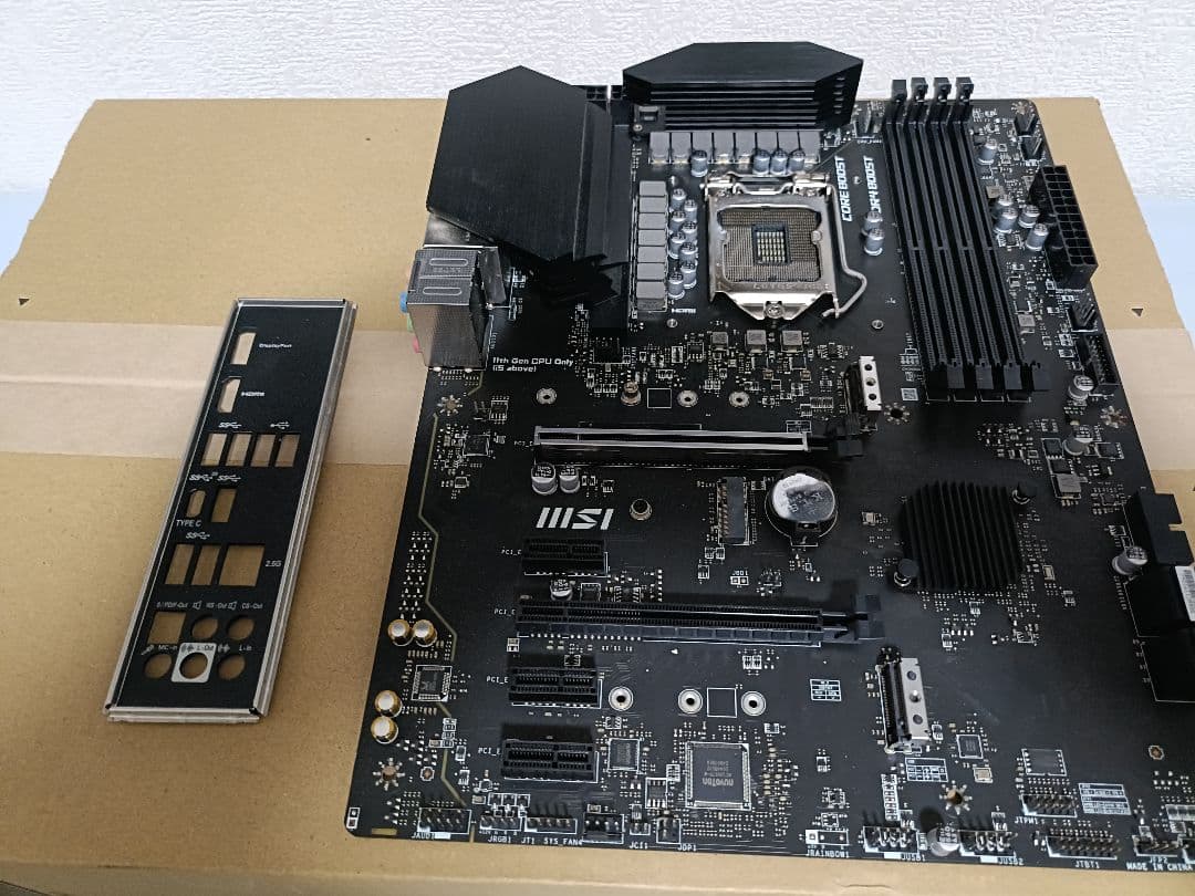 MSI Z590-S01 動作確認済 マザーボード