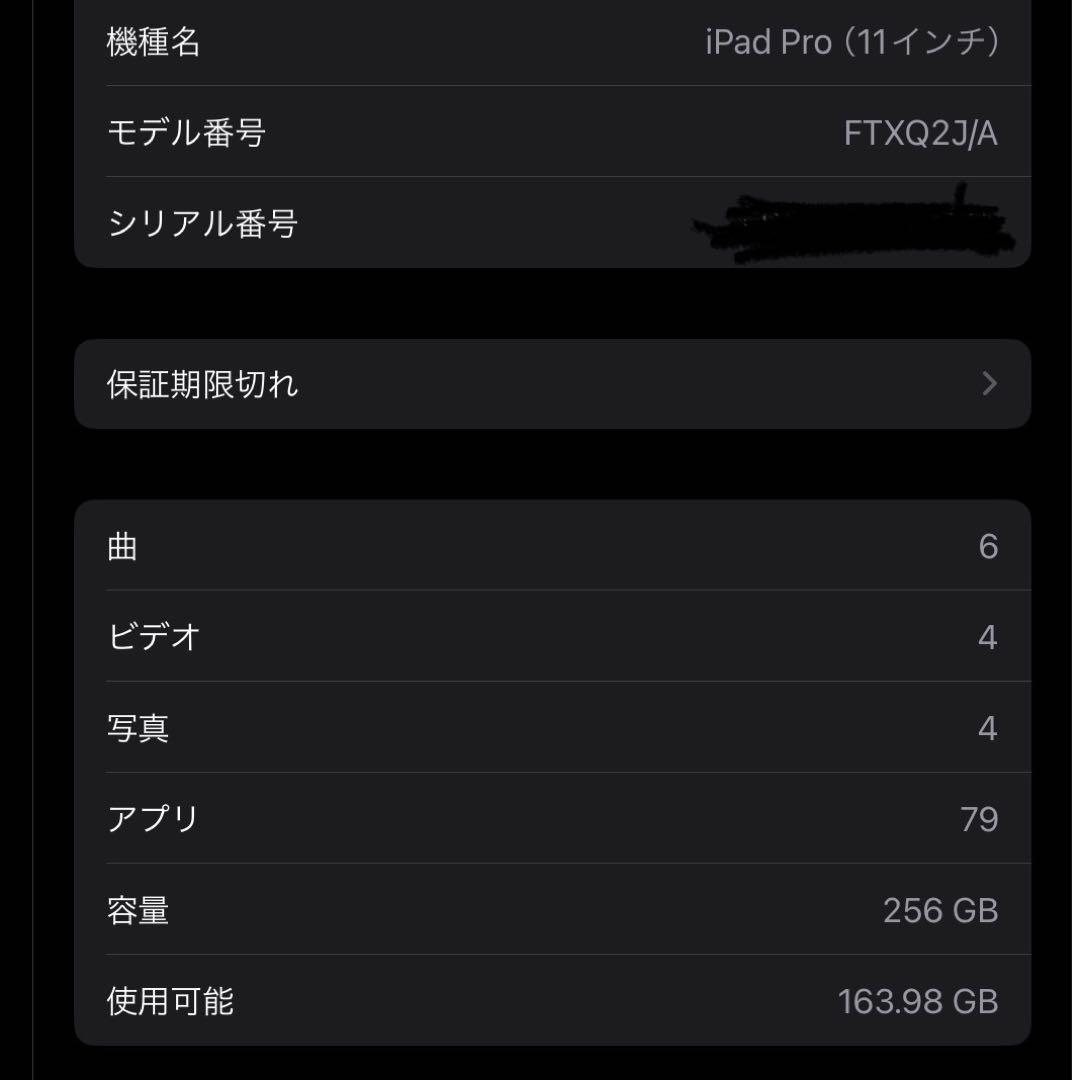 iPad Pro 第1世代 256GB Wi-Fiモデル