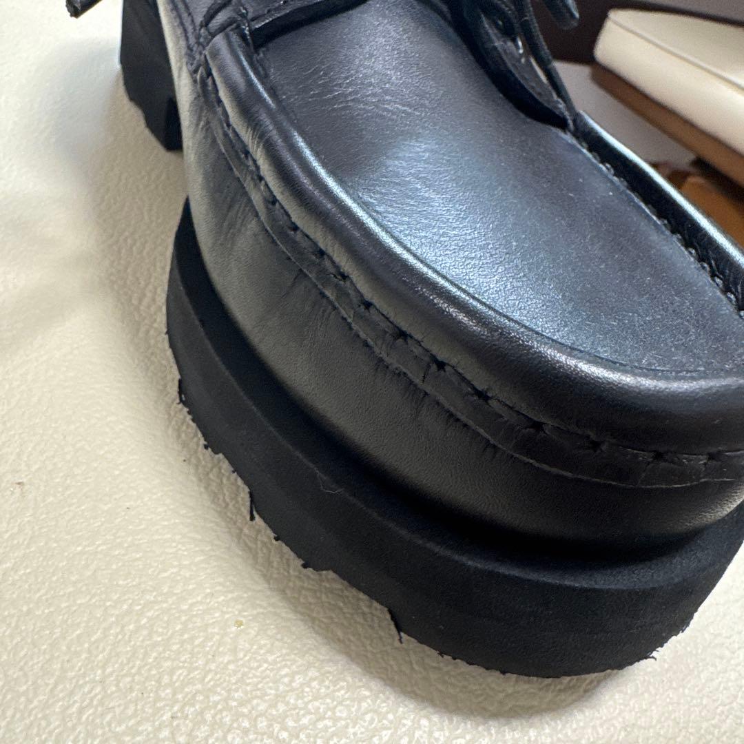 【2025年正規店購入】パラブーツ ティエール サイズ6 ブラック