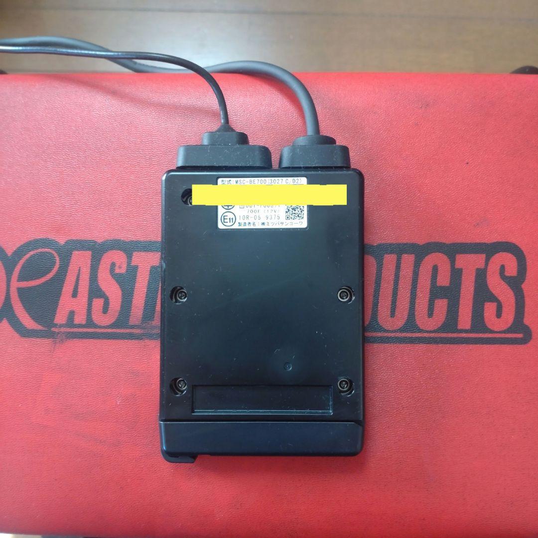 バイク用　ETC　車載器　ミツバ　BE700　 　【1057】