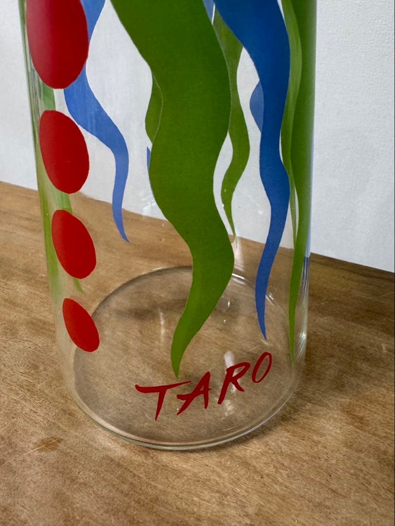 【激レア、完品】岡本太郎　水差し男爵　ガラス製ピッチャー