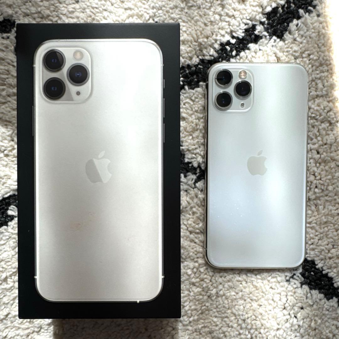 iPhone11Pro シルバー 256 GB 箱有