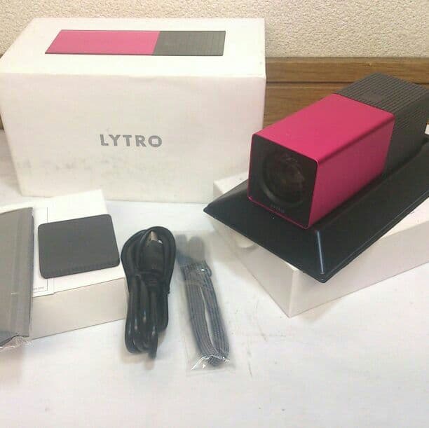【新品/未使用】Lytro カメラ 8GB 撮影後にピントを合わせ！桃色