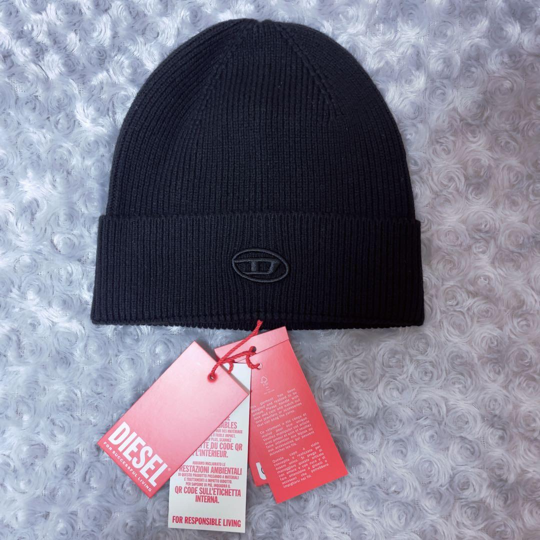 DIESEL ウール ニット帽 ビーニー ディーゼル