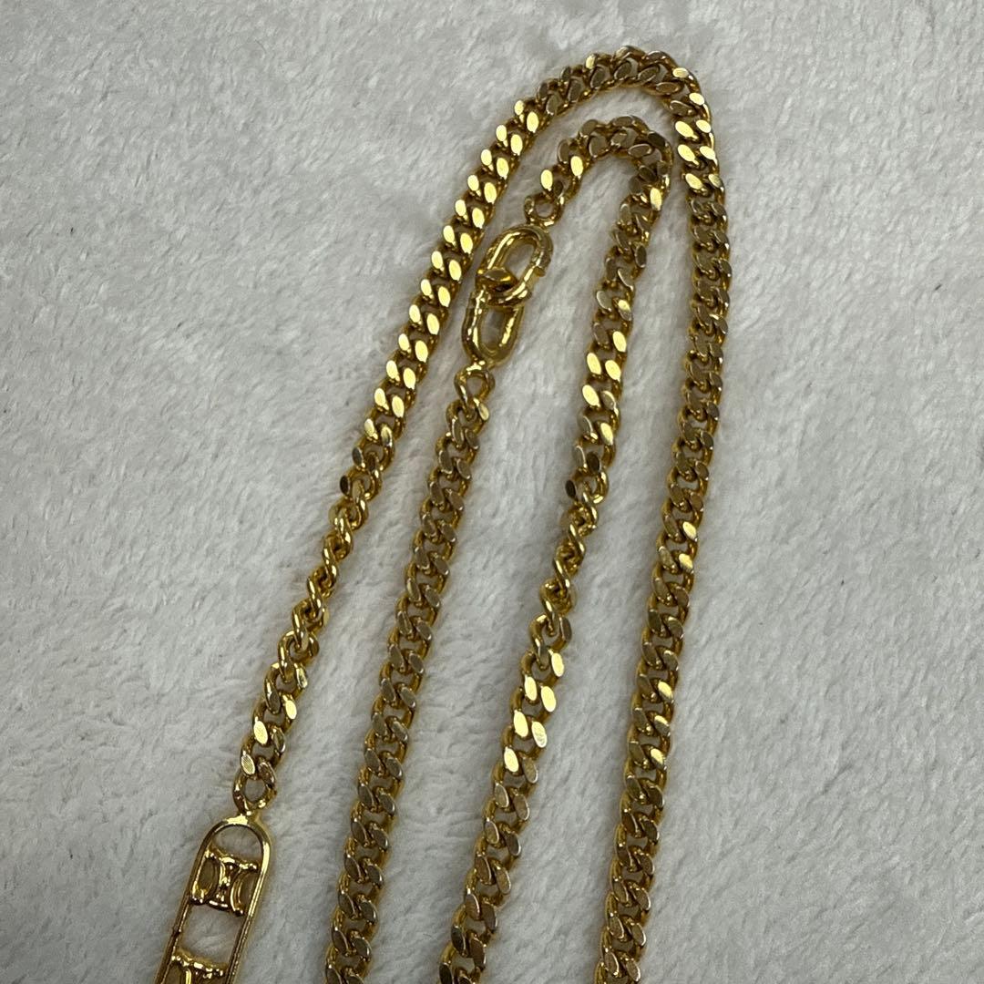 セリーヌ　喜平ゴールドネックレス　美品