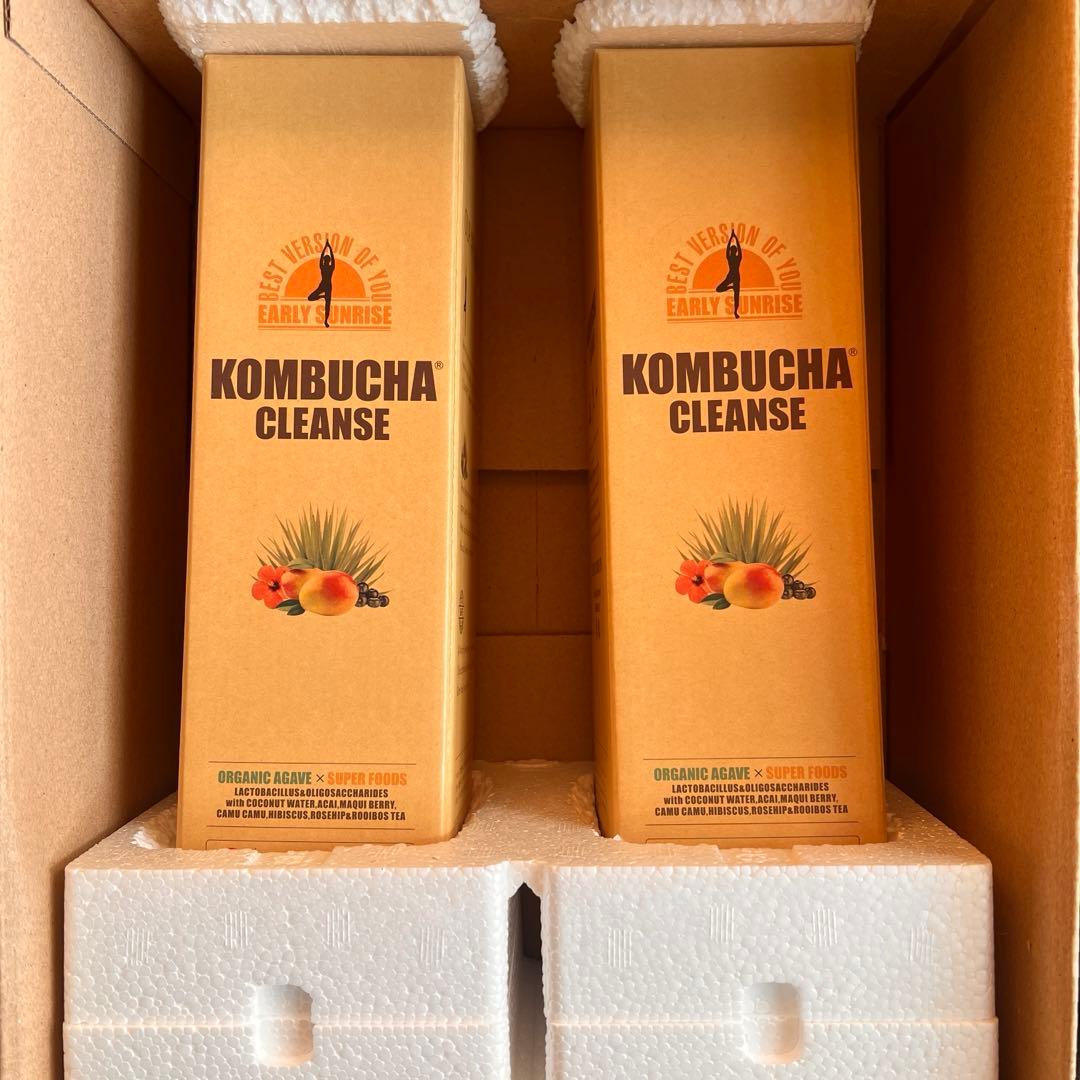【新品.未開封】KOMBUCHA CLEANSE 2本入り