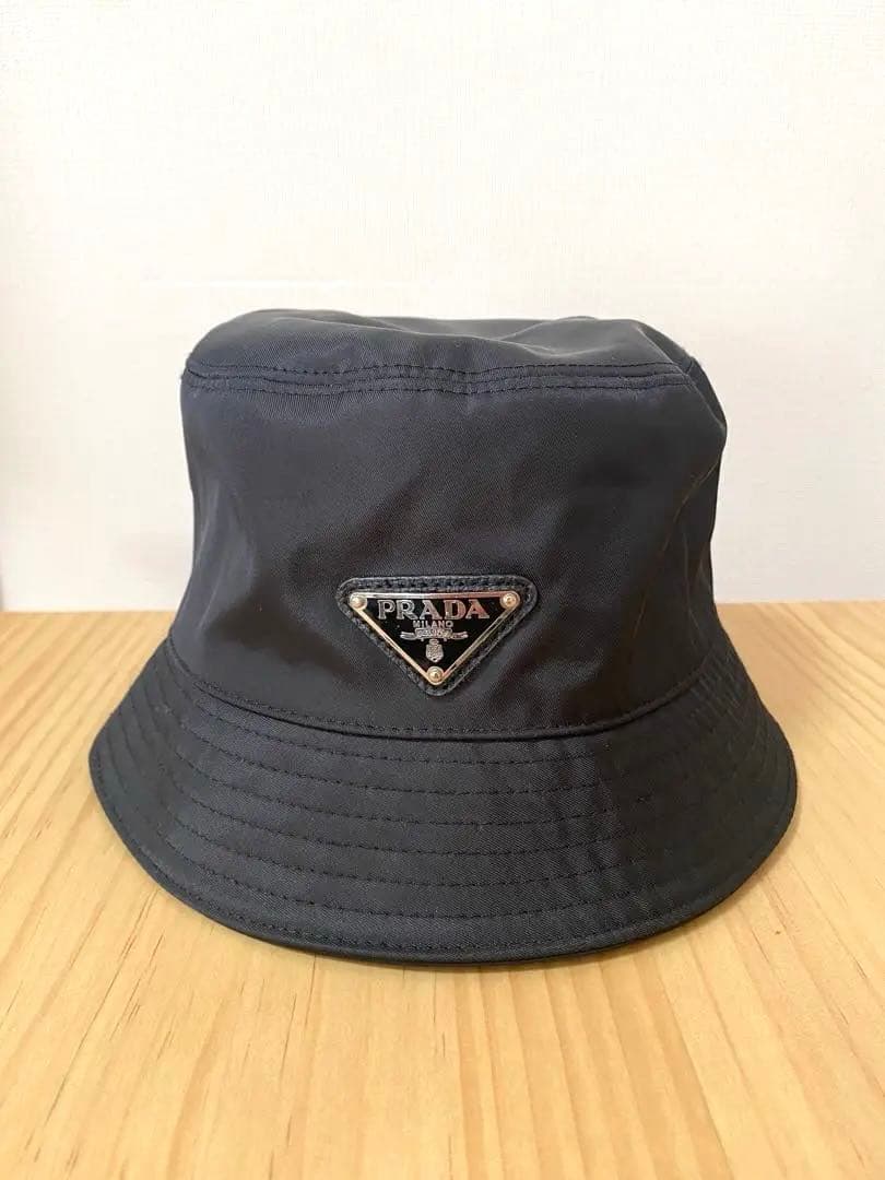 PRADA バケットハット ブラック M