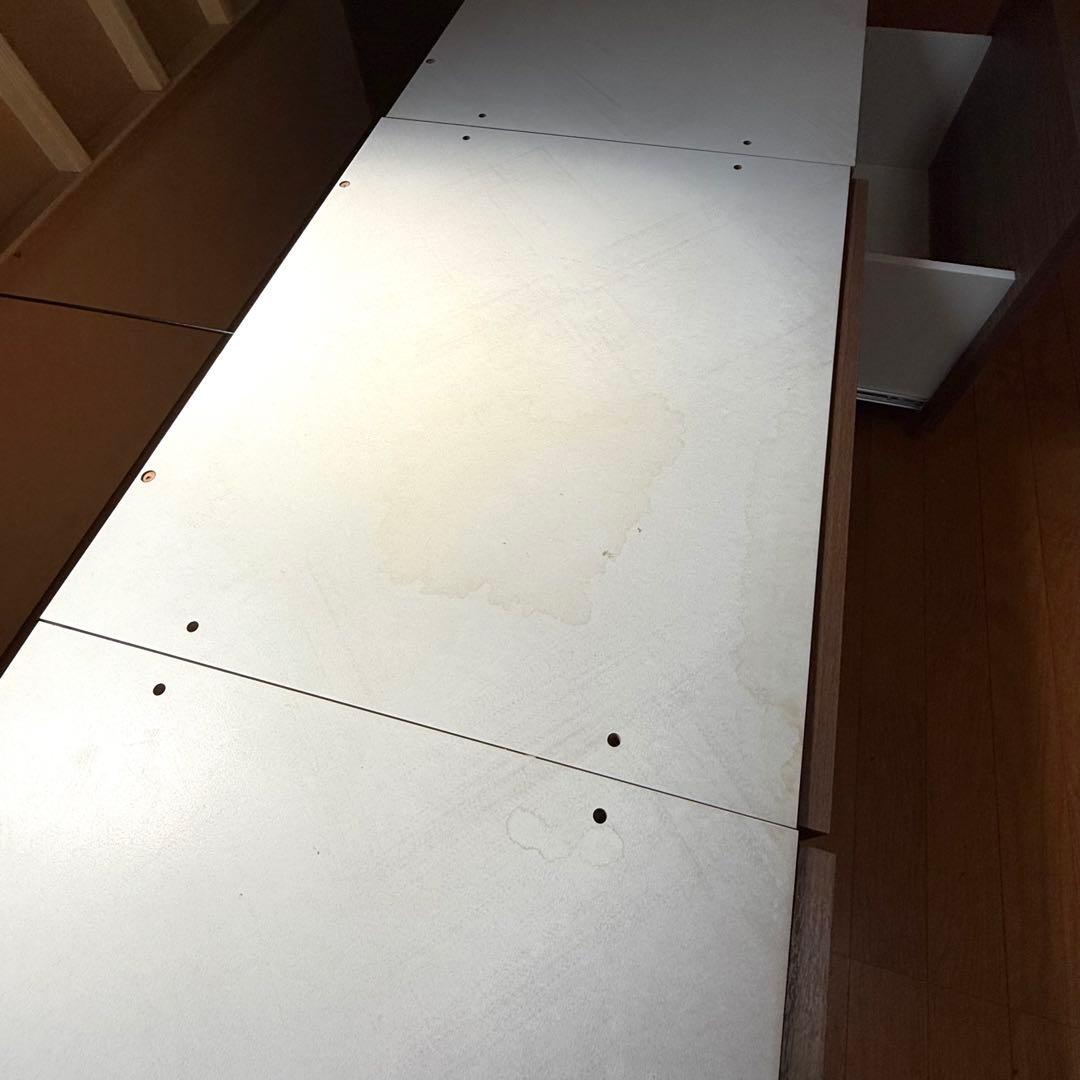 【早い者勝ち！】ニトリ シングルベッドフレーム 大容量 ブラウン