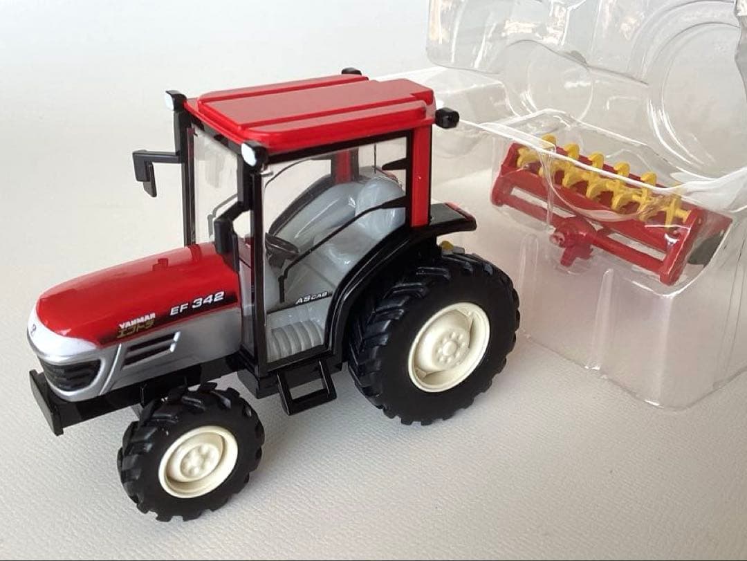 ヤンマー農機ミニカーセット コンバイン　田植え機　トラクター3台セット