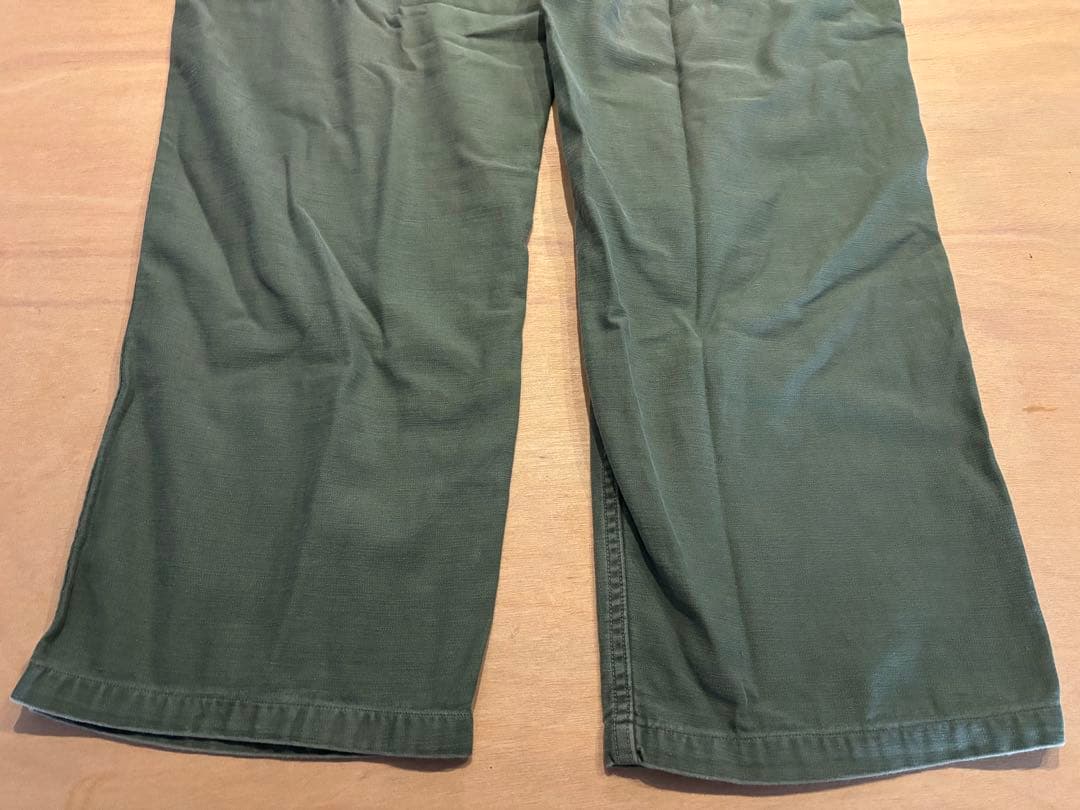 60s 2ndタイプ 米軍実物 ベイカーパンツ OG-107 X-L