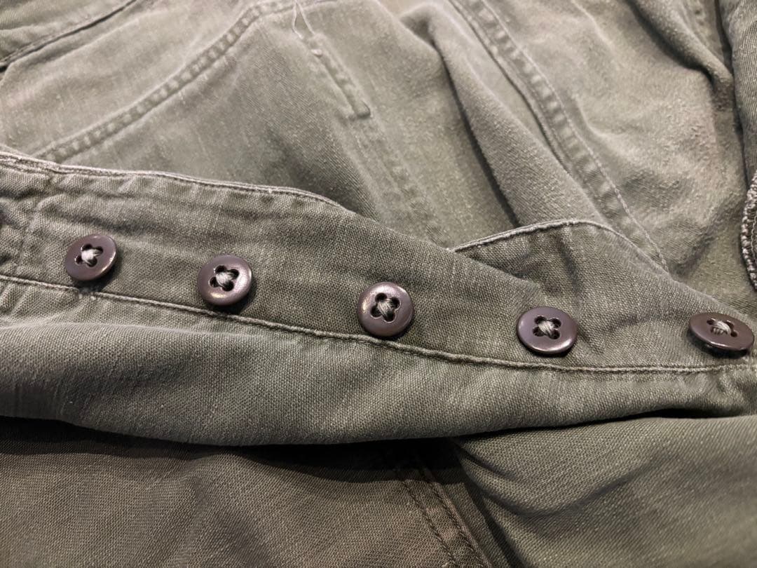 60s 2ndタイプ 米軍実物 ベイカーパンツ OG-107 X-L