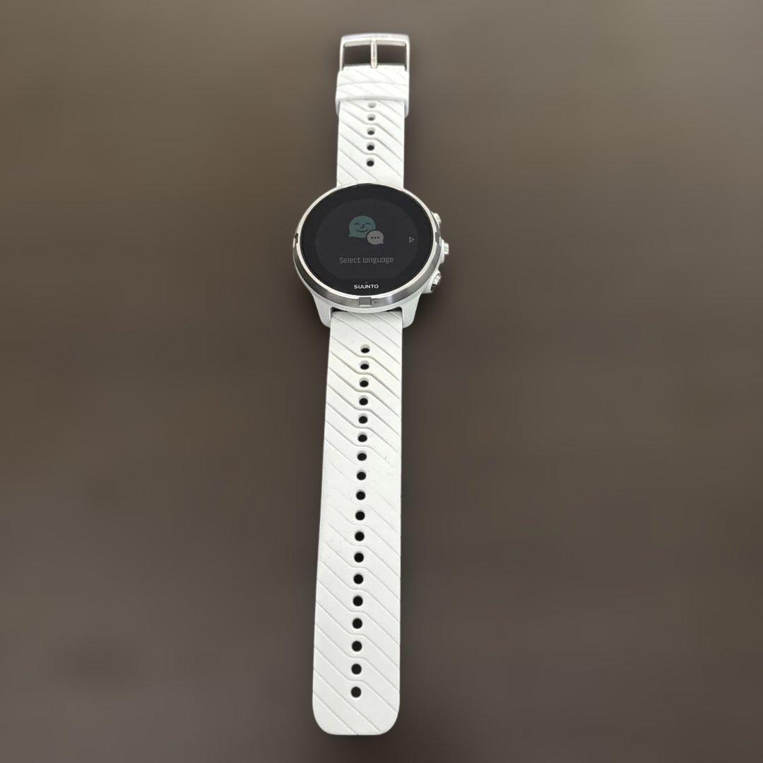 SUUNTO 9 ホワイト腕時計 GPS機能搭載