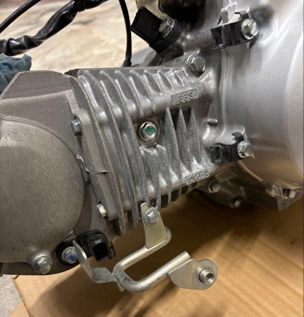 スーパーカブ110、22.純正エンジン