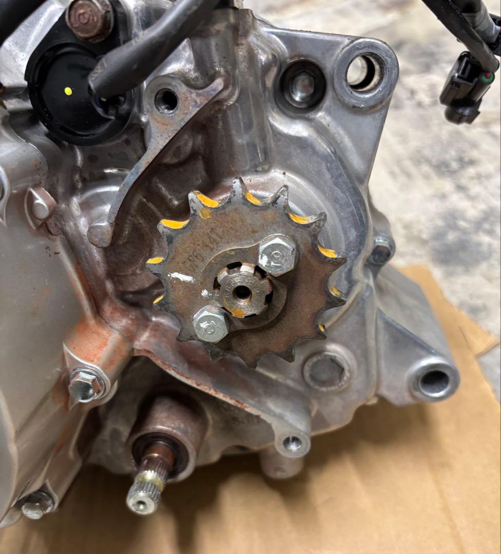 スーパーカブ110、22.純正エンジン