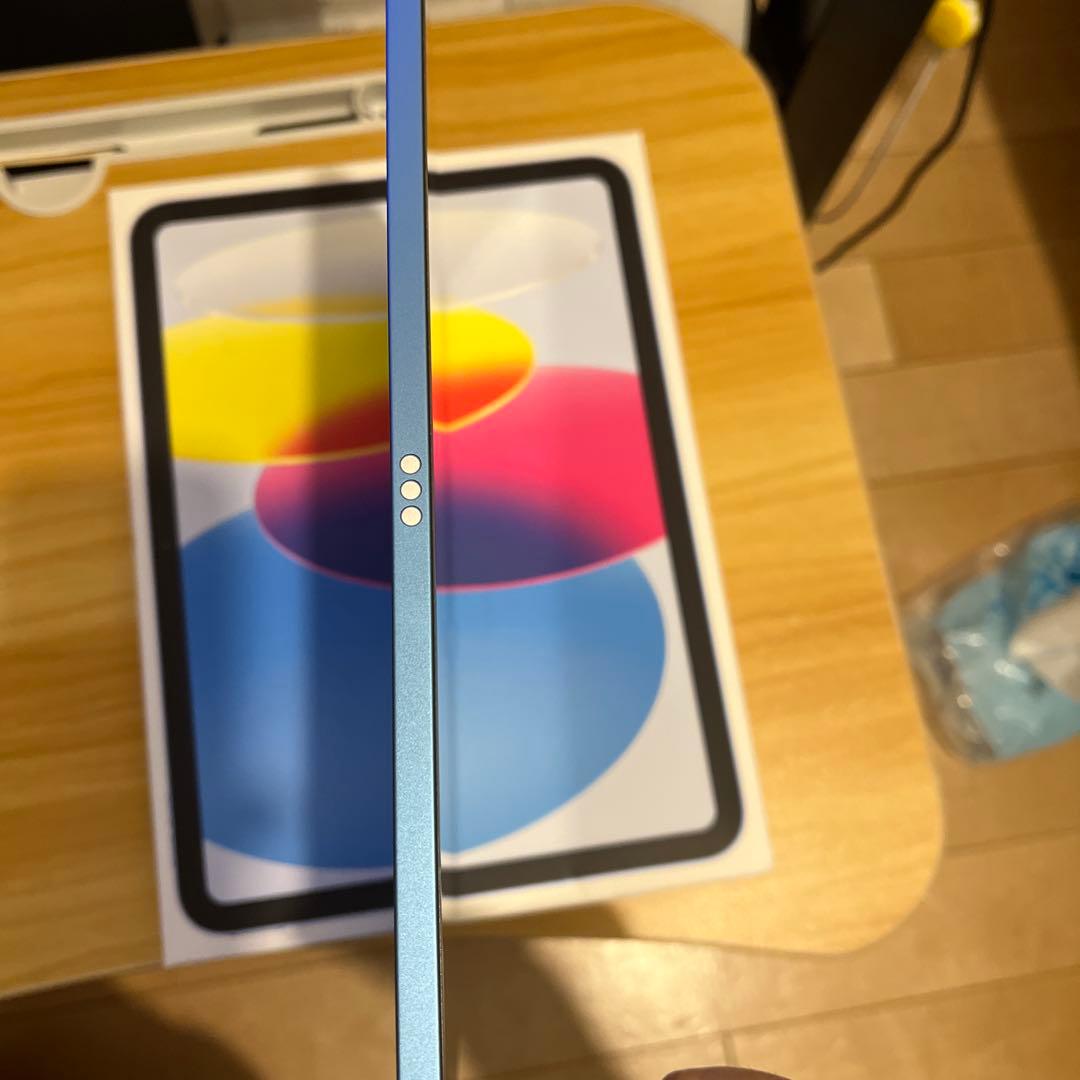 即購入可iPad 10世代 十世代ブルー64GB WiFiモデル