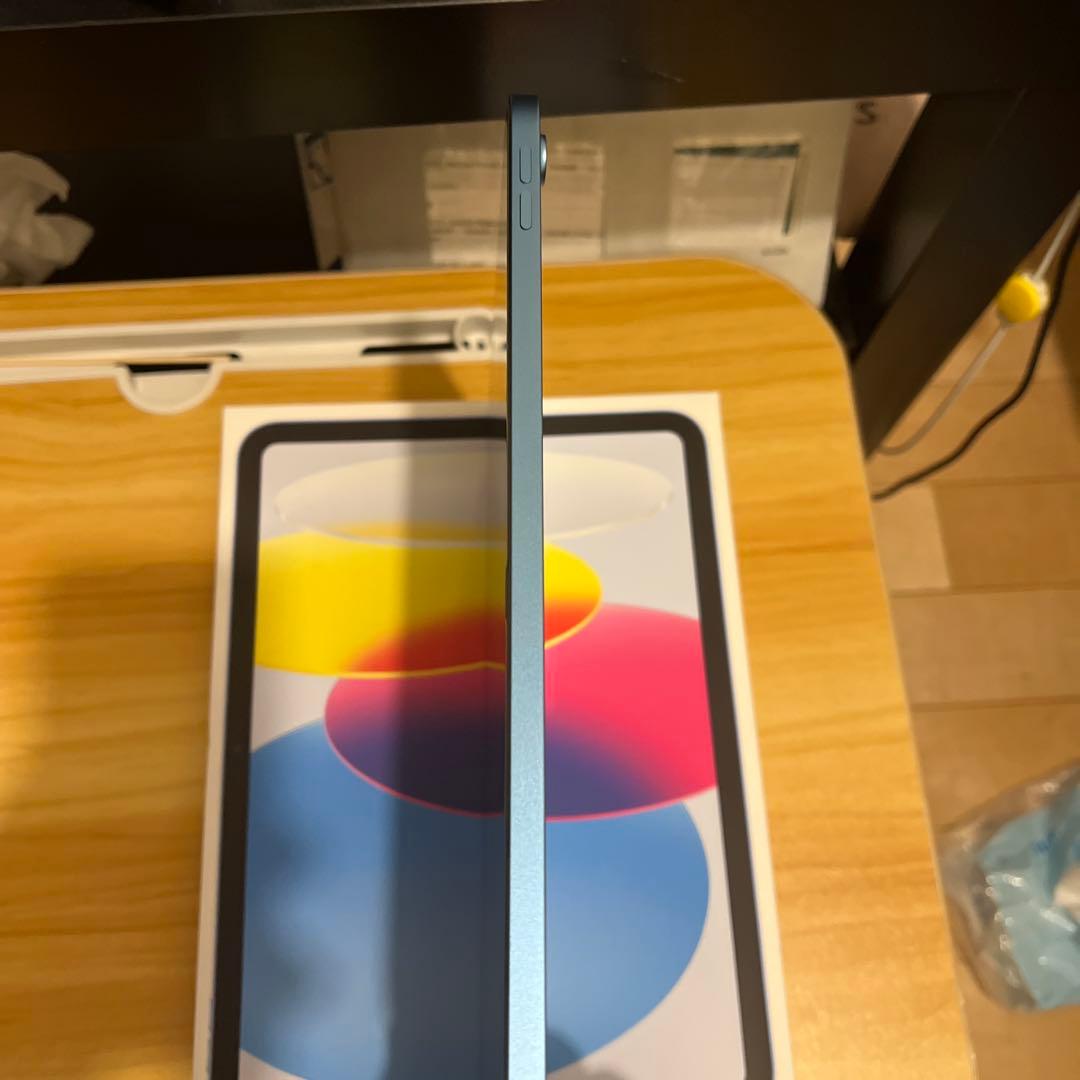 即購入可iPad 10世代 十世代ブルー64GB WiFiモデル