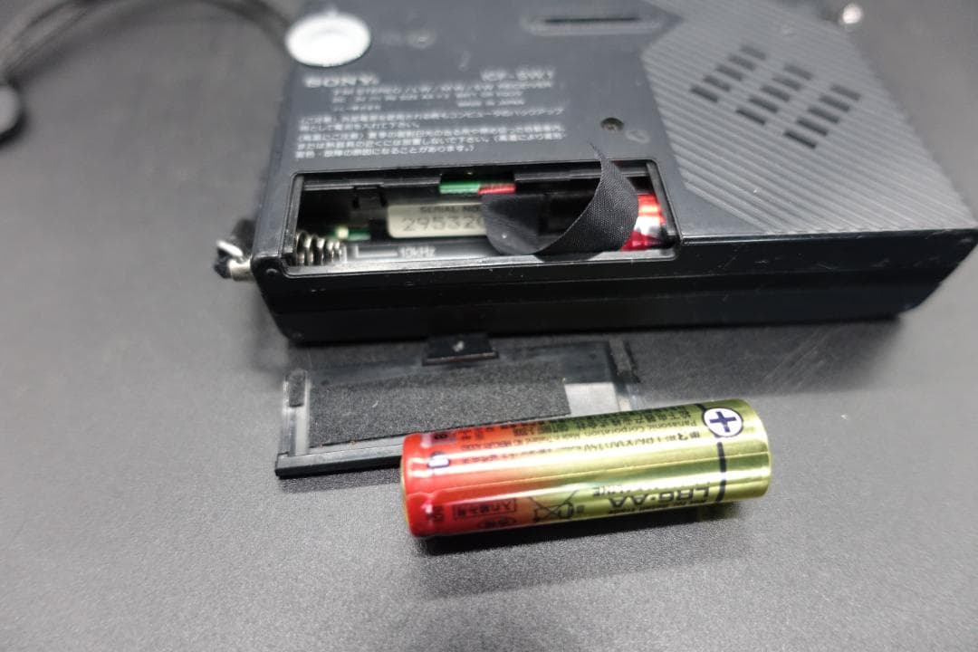 整備動作品 SONY ICF-SW1 PLLシンセサイザー・ラジオ 取説CD付