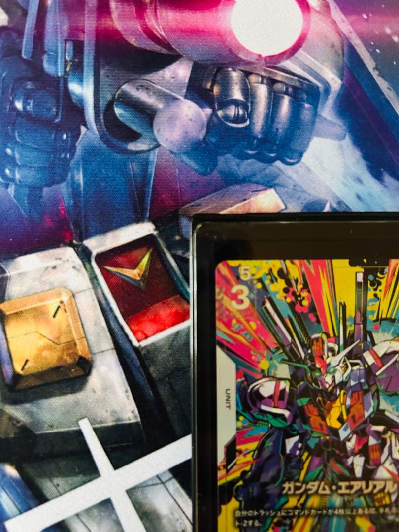 GCG β版　ガンダムエアリアルR + 未使用