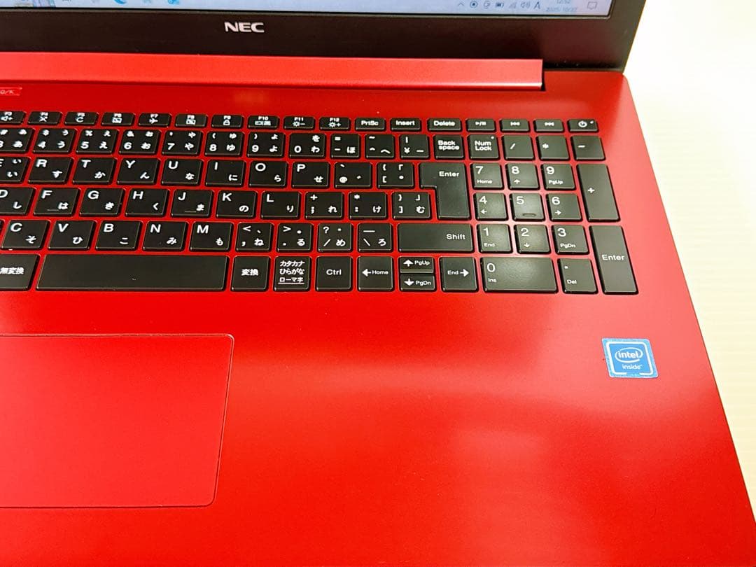 ✨鮮やかレッド！NECノートパソコン｜SSD搭載＆win11✨