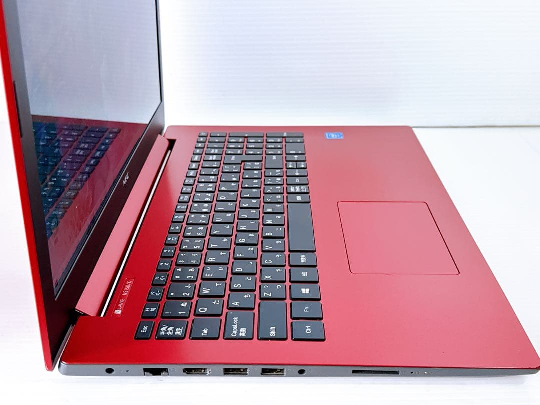 ✨鮮やかレッド！NECノートパソコン｜SSD搭載＆win11✨