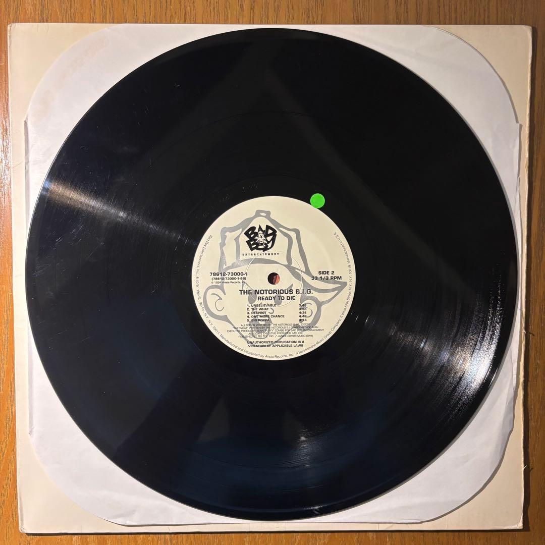 NOTORIOUS B.I.G. / READY TO DIE US正規