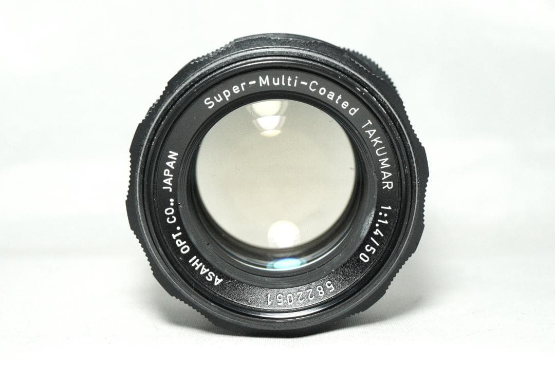 【美品】ペンタックス SMC Takumar 50mm F1.4