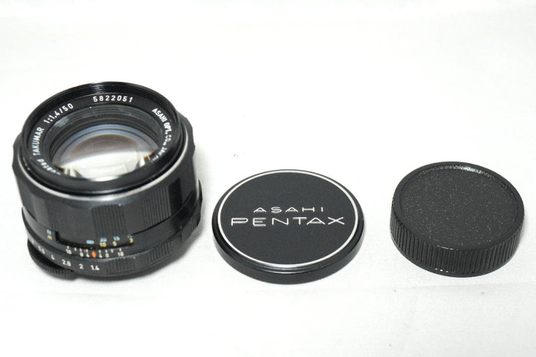 【美品】ペンタックス SMC Takumar 50mm F1.4