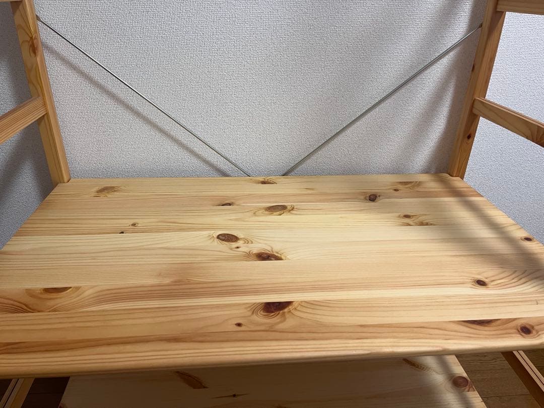 無印良品　パイン材ユニットシェルフ　ワードローブ