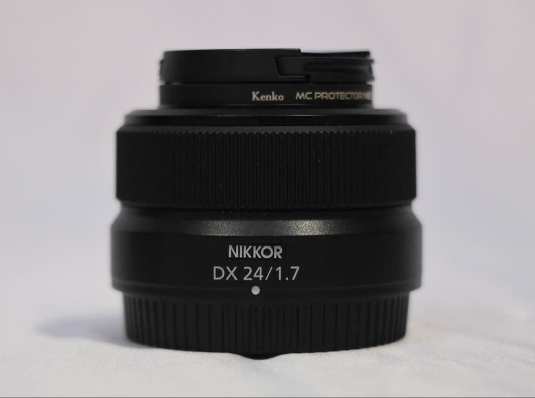 NIKKOR Z DX 24mm f/1.7 保護フィルター付き