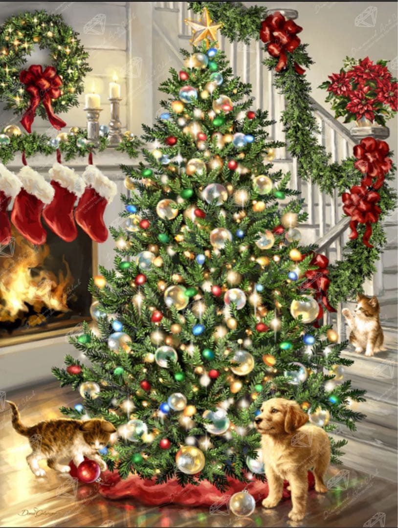 ☆moka様☆ダイヤモンドアートクラブ Merry and Bright DAC