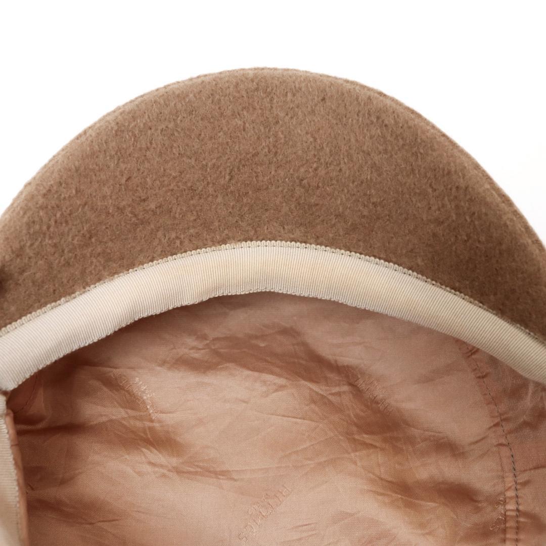 HERMES エルメス ウール キャスケット サイズ59 ベージュ 1081