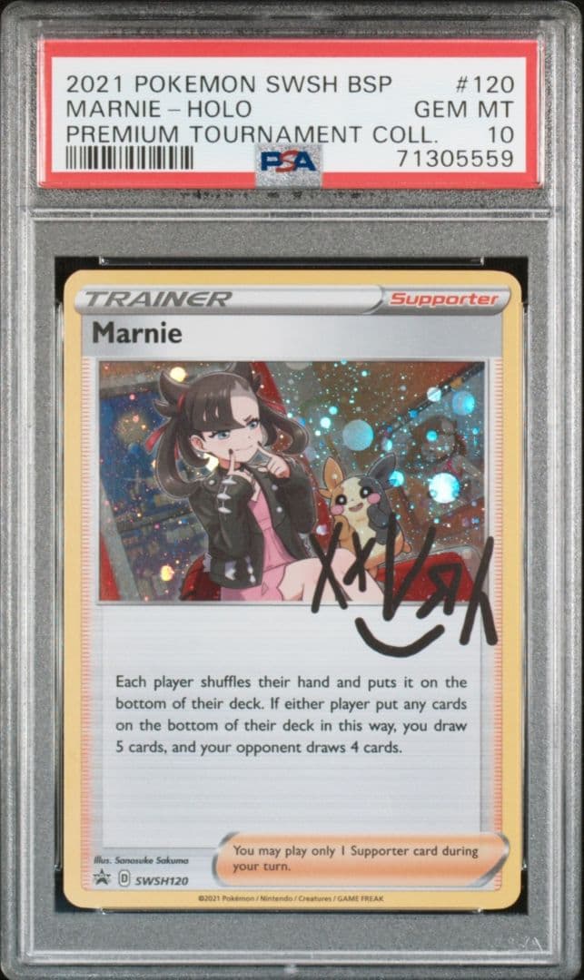 マリィの練習　英語版　ポケモンカードゲーム　海外版 PSA10