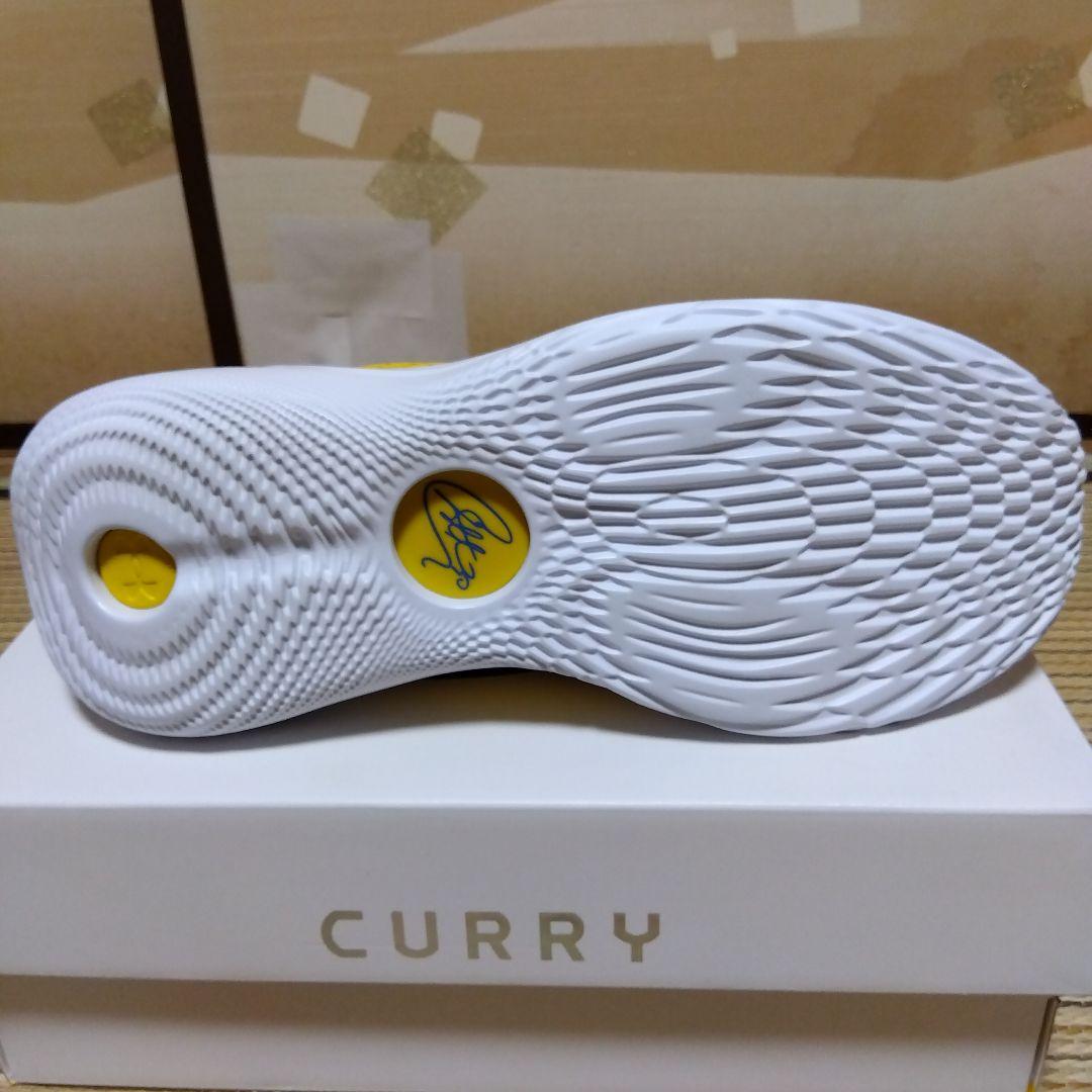 アンダーアーマー　Curry 11 DUB バスケットボールシューズ 青/黄