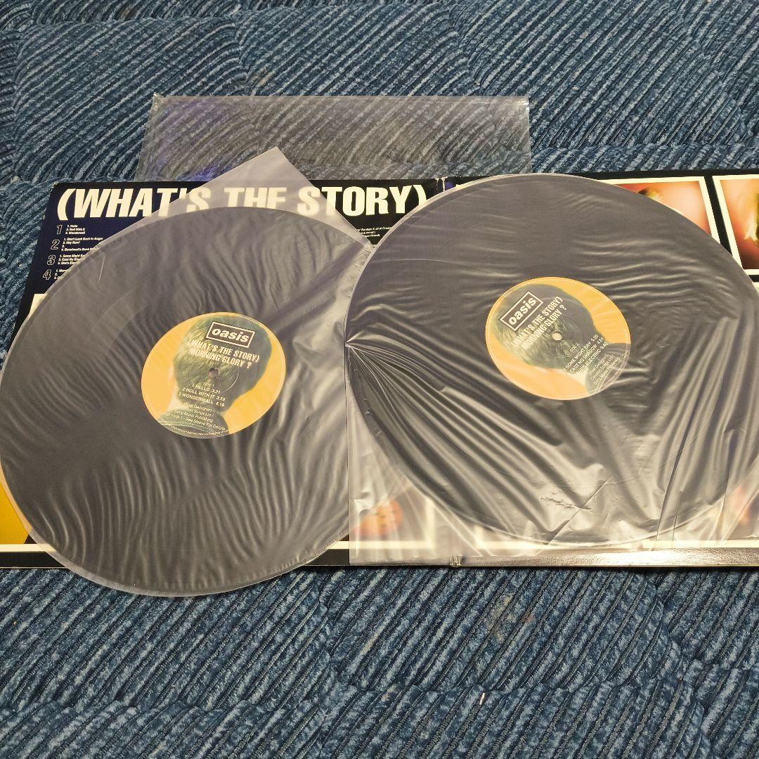 Oasis 初期作品３枚 2枚組LP