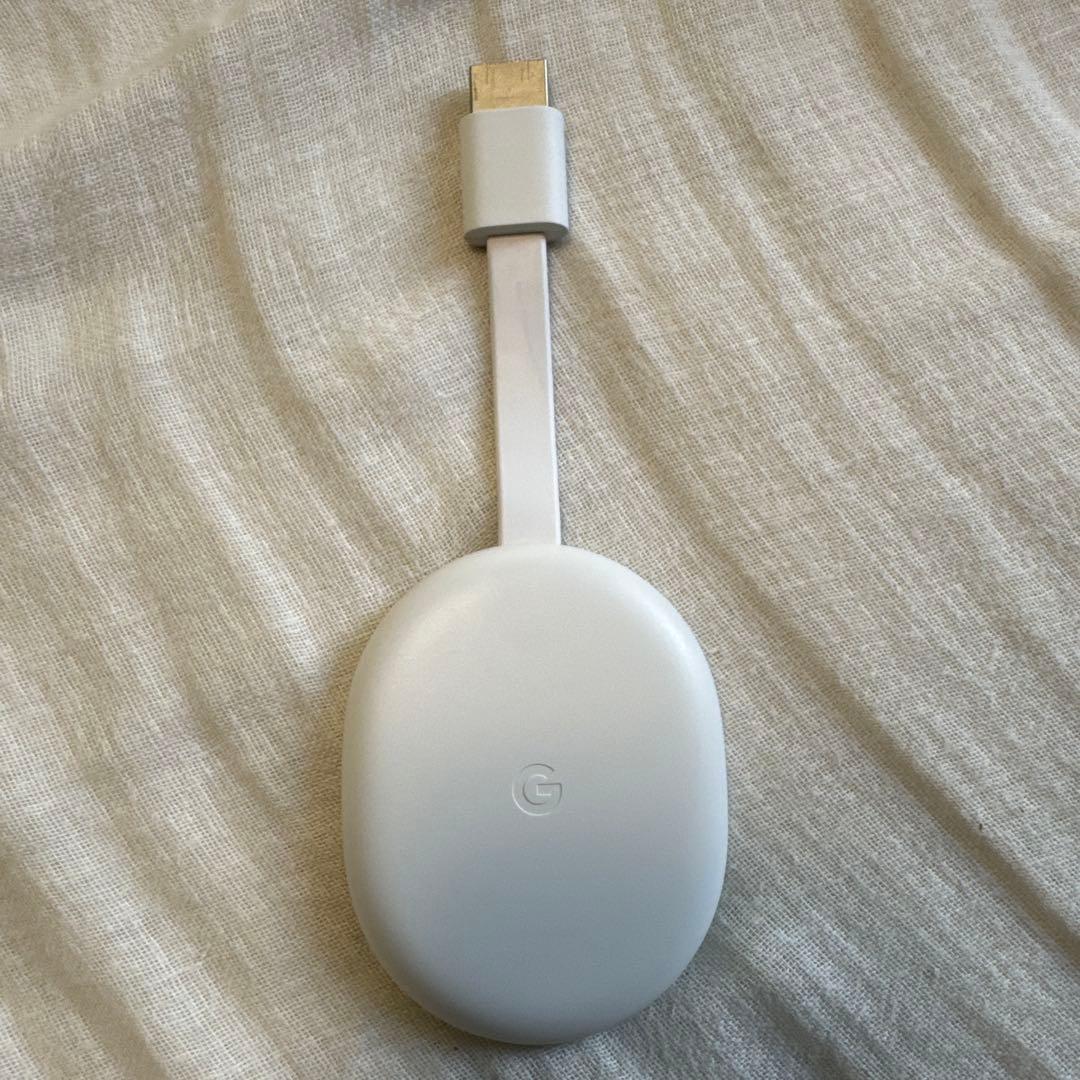 Google Chromecast with GoogleTV4K アダプタ付