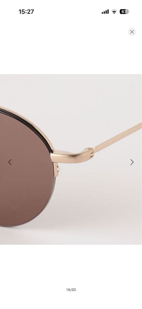 【最終値下げ】KANEKO OPTICAL金子眼鏡Toby SGLS/サングラス