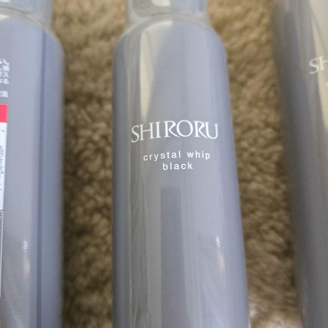 SHIRORU crystal whip black シロルブラック