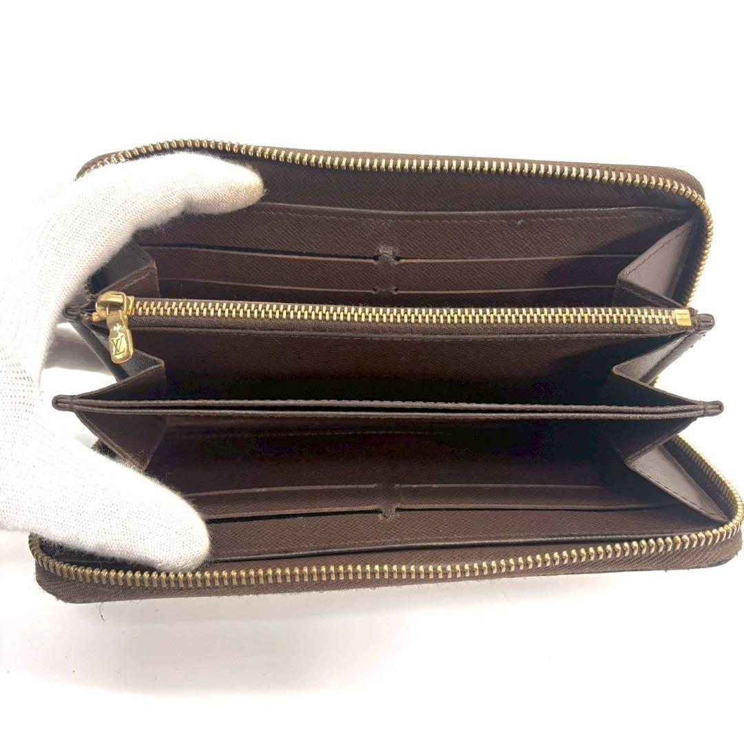 ルイ ヴィトン ジッピーウォレット ダミエ エベヌ 長財布
