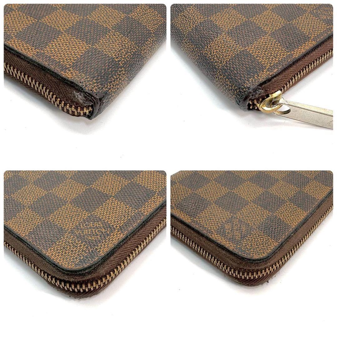 ルイ ヴィトン ジッピーウォレット ダミエ エベヌ 長財布