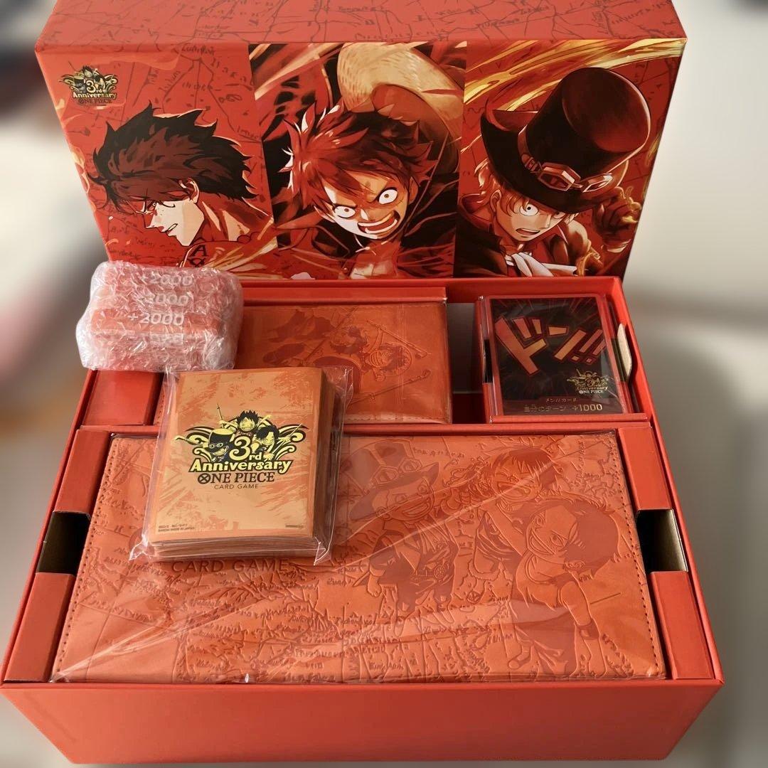 ワンピースカードゲーム 3周年記念セット サプライ品 3rd